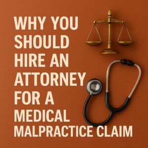 Why you should hire an attorney for a medical malpractice claim