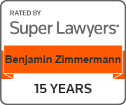 Benjamin Zimmermann 15+ Years Super Lawyers